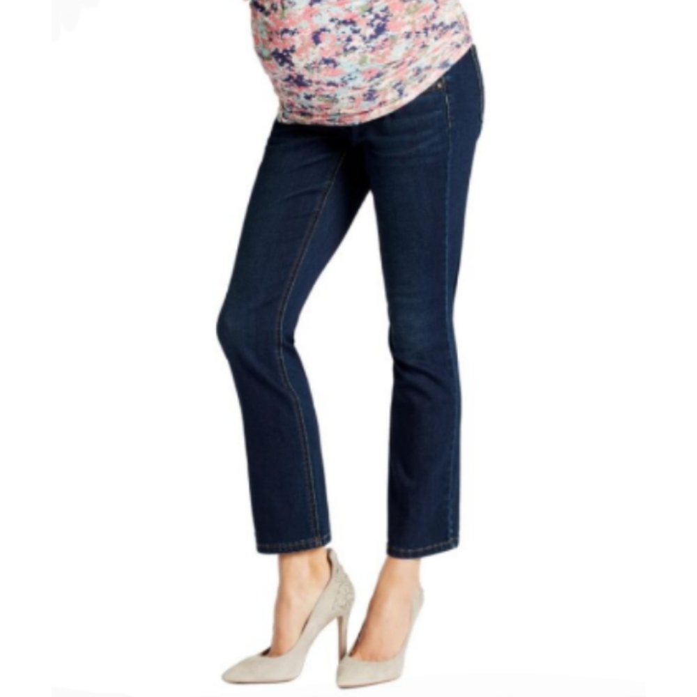 Jessica Simpson | Wide Leg Maternity Cropped Jeans